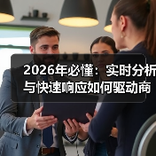 2026年必懂：实时分析与快速响应如何驱动商业变革（图1）