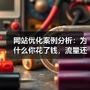 网站优化案例分析：为什么你花了钱，流量还是上不来？（图1）
