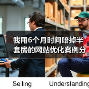 我用6个月时间赔掉半套房的网站优化案例分析（图1）