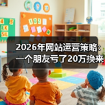 2026年网站运营策略:一个朋友亏了20万换来的教训,看完少走3年弯路(图3) 2026年网站运营策略:一个朋友亏了20万换来的教训,看完少走3年弯路(图3)