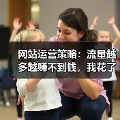 网站运营策略:流量越多越赚不到钱,我花了3年才想明白(图1) 网站运营策略:流量越多越赚不到钱,我花了3年才想明白(图1)