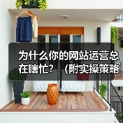 为什么你的网站运营总在瞎忙？（附实操策略）（图3）