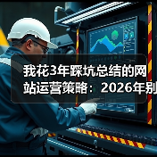 我花3年踩坑总结的网站运营策略：2026年别再犯这5个错（图2）