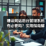 建设网站后台管理系统有必要吗?实用指南解析(图2) 建设网站后台管理系统有必要吗?实用指南解析(图2)