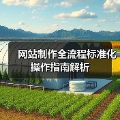 网站制作全流程标准化操作指南解析(图1) 网站制作全流程标准化操作指南解析(图1)