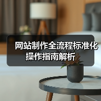 网站制作全流程标准化操作指南解析(图4) 网站制作全流程标准化操作指南解析(图4)