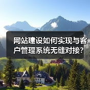 网站建设如何实现与客户管理系统无缝对接?提升效率的关键步骤(图1) 网站建设如何实现与客户管理系统无缝对接?提升效率的关键步骤(图1)