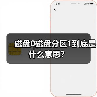 磁盘0磁盘分区1到底是什么意思?(图3) 磁盘0磁盘分区1到底是什么意思?(图3)