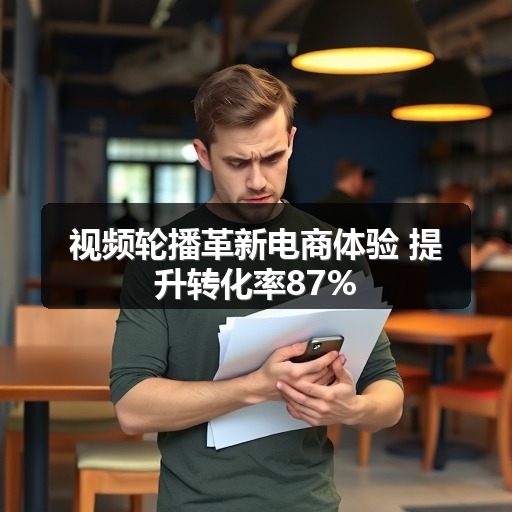 视频轮播革新电商体验 提升转化率87%(图1) 视频轮播革新电商体验 提升转化率87%(图1)