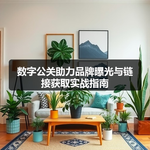 数字公关助力品牌曝光与链接获取实战指南(图1)