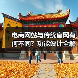 电商网站与传统官网有何不同?功能设计全解析(图1) 电商网站与传统官网有何不同?功能设计全解析(图1)