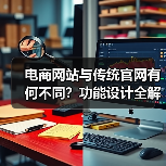 电商网站与传统官网有何不同?功能设计全解析(图3) 电商网站与传统官网有何不同?功能设计全解析(图3)