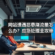 网站遭遇恶意刷流量怎么办?应急处理全攻略(图1) 网站遭遇恶意刷流量怎么办?应急处理全攻略(图1)