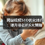 网站视频SEO优化技巧:提升排名的6大策略(图2) 网站视频SEO优化技巧:提升排名的6大策略(图2)