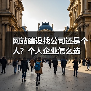 网站建设找公司还是个人?个人企业怎么选(图3) 网站建设找公司还是个人?个人企业怎么选(图3)