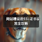 网站建设后SSL证书设置全攻略(图3) 网站建设后SSL证书设置全攻略(图3)