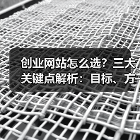 创业网站怎么选?三大关键点解析:目标、方式与技术选择(图3) 创业网站怎么选?三大关键点解析:目标、方式与技术选择(图3)
