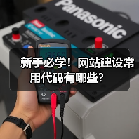 新手必学!网站建设常用代码有哪些?(图4) 新手必学!网站建设常用代码有哪些?(图4)