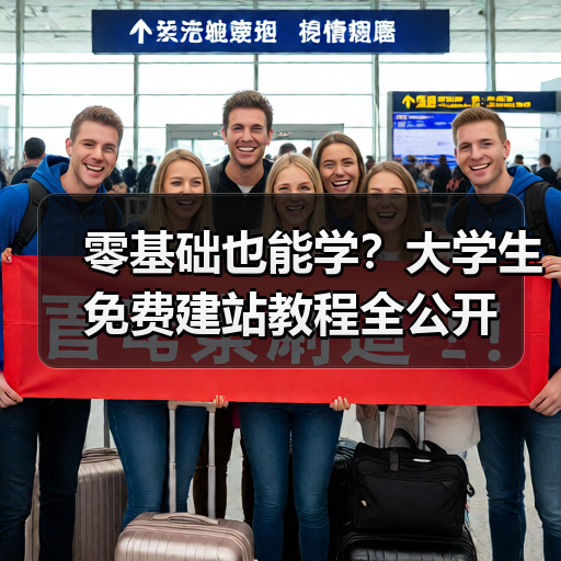 零基础也能学?大学生免费建站教程全公开(图1) 零基础也能学?大学生免费建站教程全公开(图1)