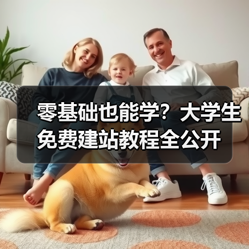零基础也能学?大学生免费建站教程全公开(图3) 零基础也能学?大学生免费建站教程全公开(图3)