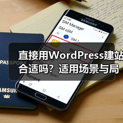 直接用WordPress建站合适吗?适用场景与局限全解析(图4) 直接用WordPress建站合适吗?适用场景与局限全解析(图4)