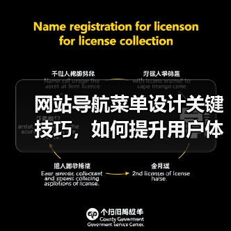 网站导航菜单设计关键技巧,如何提升用户体验?(图1) 网站导航菜单设计关键技巧,如何提升用户体验?(图1)
