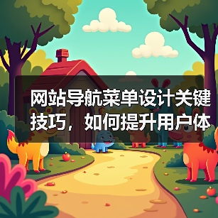 网站导航菜单设计关键技巧,如何提升用户体验?(图4) 网站导航菜单设计关键技巧,如何提升用户体验?(图4)